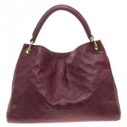 Pre Owned Louis Vuitton Aurore Monogram Empreinte Leather Artsy MM Bag