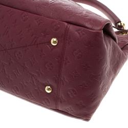 Pre Owned Louis Vuitton Aurore Monogram Empreinte Leather Artsy MM Bag