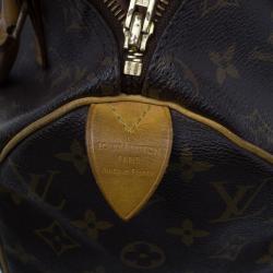 Pre Owned Louis Vuitton Monogram Canvas Speedy 25