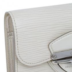 مملوكة مسبقًا Louis Vuitton White Epi Joey Wallet