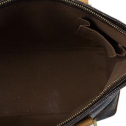Pre Owned Louis Vuitton Monogram Canvas Cabas Piano