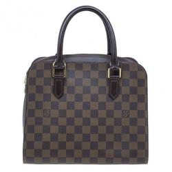 Pre Owned Louis Vuitton Damier Ebene Canvas Triana Tote