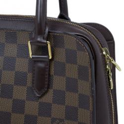 Pre Owned Louis Vuitton Damier Ebene Canvas Triana Tote