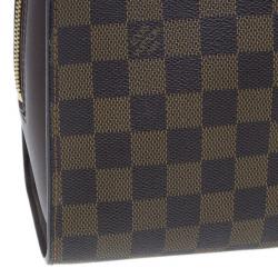 Pre Owned Louis Vuitton Damier Ebene Canvas Triana Tote