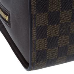 Pre Owned Louis Vuitton Damier Ebene Canvas Triana Tote