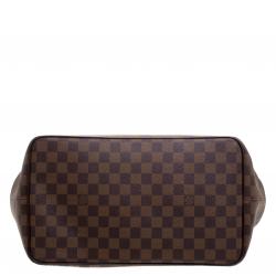 Pre Owned حقيبة لوي فيتون بيرغيمو كانفاس دامييه أيبين GM