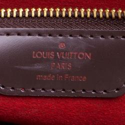 Pre Owned حقيبة لوي فيتون بيرغيمو كانفاس دامييه أيبين GM