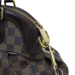 Pre Owned Louis Vuitton Damier Ebene Canvas Trevi Satchel PM