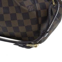 Pre Owned Louis Vuitton Damier Ebene Canvas Trevi Satchel PM