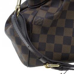 Pre Owned Louis Vuitton Damier Ebene Canvas Trevi Satchel PM