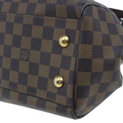 Pre Owned Louis Vuitton Damier Ebene Canvas Trevi Satchel PM