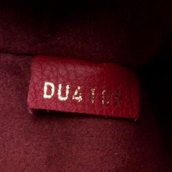 Pre Owned Louis Vuitton Red Monogram Canvas and Leather Kimono Bag