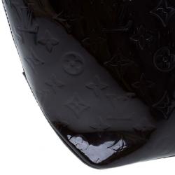 Pre Owned Louis Vuitton Amarante Monogram Vernis Bellevue GM