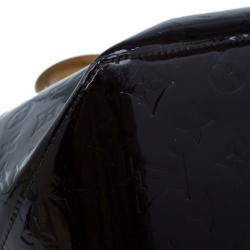 Pre Owned Louis Vuitton Amarante Monogram Vernis Bellevue GM