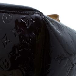 Pre Owned Louis Vuitton Amarante Monogram Vernis Bellevue GM