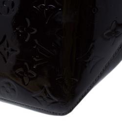 Pre Owned Louis Vuitton Amarante Monogram Vernis Bellevue GM