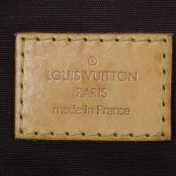 Pre Owned Louis Vuitton Amarante Monogram Vernis Bellevue GM