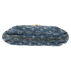 مملوكة مسبقًا Louis Vuitton Blue Monogram Denim Mini Pleaty