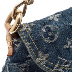مملوكة مسبقًا Louis Vuitton Blue Monogram Denim Mini Pleaty