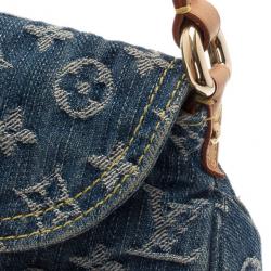 مملوكة مسبقًا Louis Vuitton Blue Monogram Denim Mini Pleaty