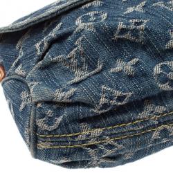 مملوكة مسبقًا Louis Vuitton Blue Monogram Denim Mini Pleaty