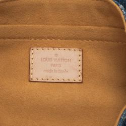 مملوكة مسبقًا Louis Vuitton Blue Monogram Denim Mini Pleaty