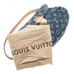 مملوكة مسبقًا Louis Vuitton Blue Monogram Denim Mini Pleaty