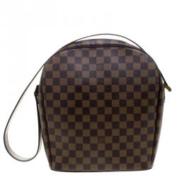 Pre Owned Louis Vuitton Damier Ebene Canvas Ipanema GM Bag