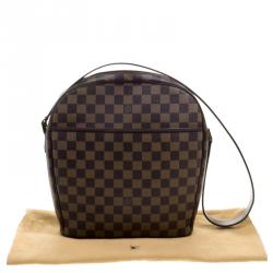 Pre Owned Louis Vuitton Damier Ebene Canvas Ipanema GM Bag