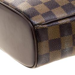 Pre Owned Louis Vuitton Damier Ebene Canvas Ipanema GM Bag