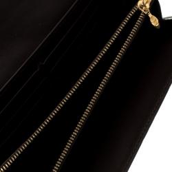 Louis Vuitton Amarante Monogram Vernis Sarah Wallet