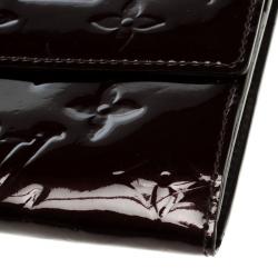 Louis Vuitton Amarante Monogram Vernis Sarah Wallet