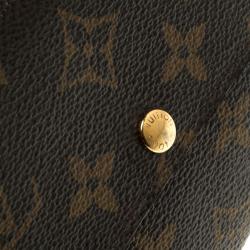 مملوكة مسبقًا محفظة لوي فيتون سارا كانفاس مونوغرامي