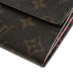 مملوكة مسبقًا محفظة لوي فيتون سارا كانفاس مونوغرامي