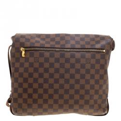 Pre Owned Louis Vuitton Damier Ebene Canvas Brooklyn GM Messenger Bag
