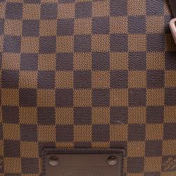Pre Owned Louis Vuitton Damier Ebene Canvas Brooklyn GM Messenger Bag