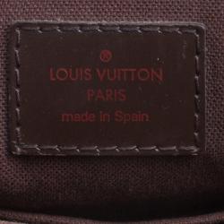 Pre Owned Louis Vuitton Damier Ebene Canvas Brooklyn GM Messenger Bag