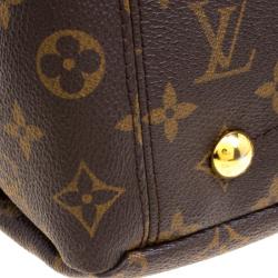 Pre Owned Louis Vuitton Aurore Monogram Canvas Pallas Bag