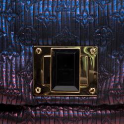 مملوكة مسبقًا حقيبة كلتش لوي فيتون آلتاير اصدار محدود جاكارد مونوغرامي مارين زرقاء