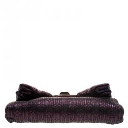 مملوكة مسبقًا حقيبة كلتش لوي فيتون آلتاير اصدار محدود جاكارد مونوغرامي مارين زرقاء