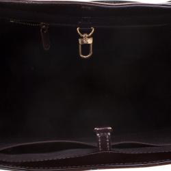 مملوكة مسبقًا Louis Vuitton Amarante Monogram Vernis Avalon GM Bag