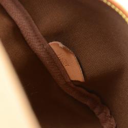 Pre Owned Louis Vuitton Monogram Canvas Saumur 35 Bag