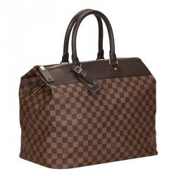 Pre Owned Louis Vuitton Damier Ebene Canvas Greenwich PM Bag