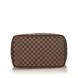Pre Owned Louis Vuitton Damier Ebene Canvas Greenwich PM Bag