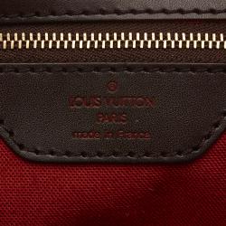 Pre Owned Louis Vuitton Damier Ebene Canvas Greenwich PM Bag
