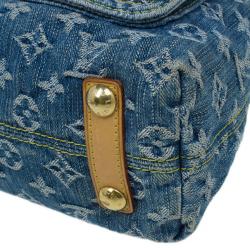 مملوكة مسبقًا Louis Vuitton Blue Monogram Denim Baggy GM