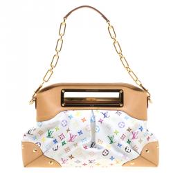 Judy cloth handbag Louis Vuitton Multicolour in Cloth - 35536568