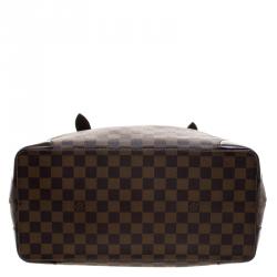 Pre Owned حقيبة لوي فيتون هامستيد كانفاس دامييه أيبين MM