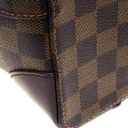 Pre Owned حقيبة لوي فيتون هامستيد كانفاس دامييه أيبين MM