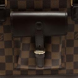 Pre Owned Louis Vuitton Damier Ebene Canvas Manosque PM Bag